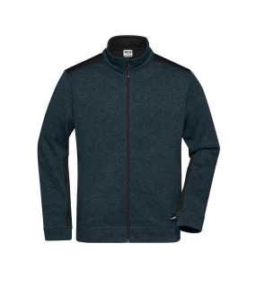 Pánska pracovná bunda(DAIBER Mens Workwear Fleece Jacket) > modrá (navy) > L