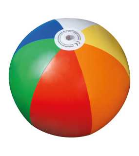 Viacfarebná plážová lopta "Palm Springs" d40cm > multicolor