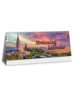Stolový kalendár (Motivačný kalendár 2026) - 30 x 12 cm