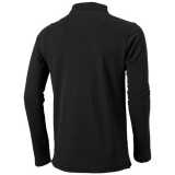 Pánska polokošeľa (Oakville long sleeve Polo Elevate) > čierna (solid) > XS