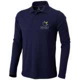 Pánska polokošeľa (Oakville long sleeve Polo Elevate) > modrá (navy) > XXL