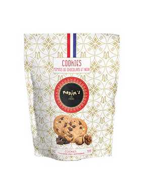 Cookies dark and white chocolate chips and walnuts 120 g Maxim’s