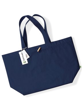 Nákupná taška z bavlny (WM EarthAware Organic Marina Bag XL) > modrá (french navy)