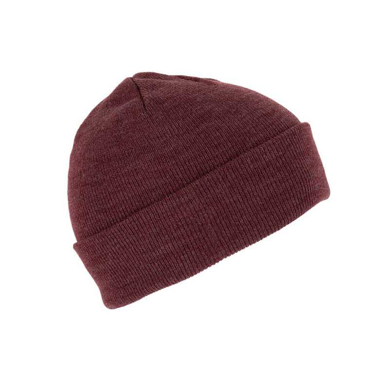 Unisex čiapka (K-UP KNITTED HAT) > červená (wine heather)