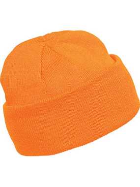 Unisex čiapka (K-UP KNITTED HAT) > oranžová (fluorescent)