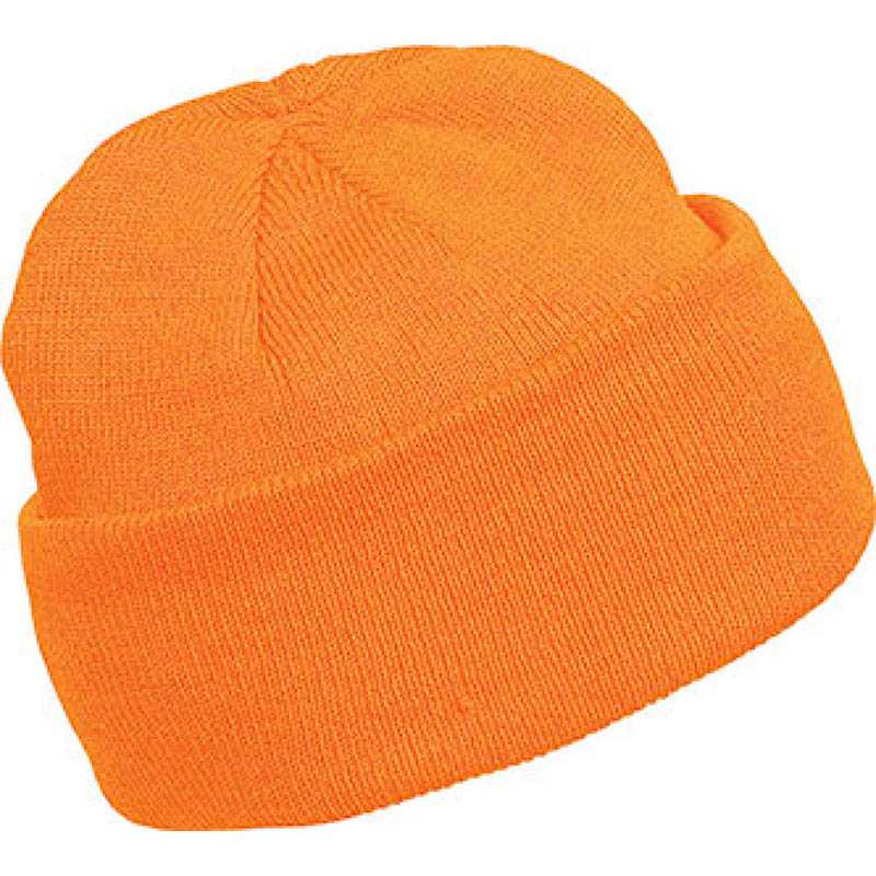 Unisex čiapka (K-UP KNITTED HAT) > oranžová (fluorescent)