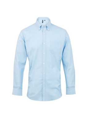 Pánska košeľa (PREMIER MEN’S SIGNATURE OXFORD LONG SLEEVE SHIRT)>modrá (light)>M