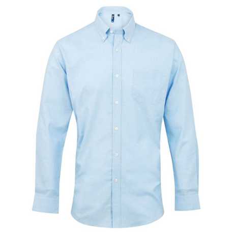 Pánska košeľa (PREMIER MEN’S SIGNATURE OXFORD LONG SLEEVE SHIRT)>modrá (light)>S