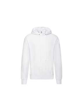 Pánska mikina (FRUIT OF THE LOOM Hooded Sweat )>biela>3XL