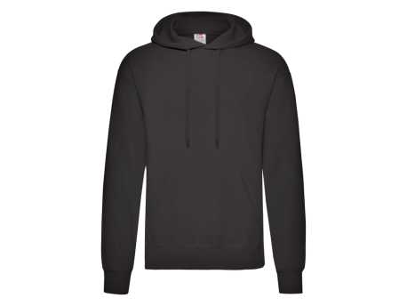 Pánska mikina (FRUIT OF THE LOOM Hooded Sweat ) > čierna > L