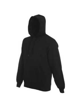 Pánska mikina (FRUIT OF THE LOOM Hooded Sweat ) > čierna > L