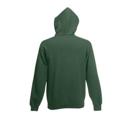 Pánska mikina (FRUIT OF THE LOOM Hooded Sweat ) > zelená (bottle) > S