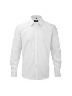 Pánska košeľa (RUSSELL MEN LS HERRBONE SHT) > biela > S