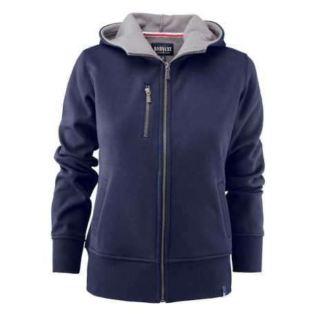 Dámska mikina (James Harvest PARKWICK LADY) > modrá (navy) > XS