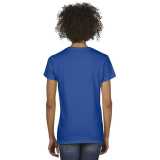Dámske tričko (GILDAN PREMIUM COTTON LADIES V-NECK T-SHIRT) > modrá (royal) > XL