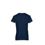 Dámske tričko (GILDAN PREMIUM COTTON LADIES V-NECK T-SHIRT) > modrá (navy) > L