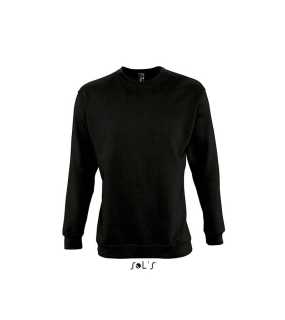 Unisex mikina (SOLS NEW SUPREME UNISEX SWEAT-SHIRT) > čierna > L