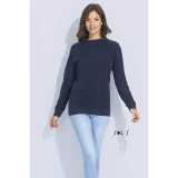 Unisex mikina (SOLS NEW SUPREME UNISEX SWEAT-SHIRT) > modrá (navy) > L