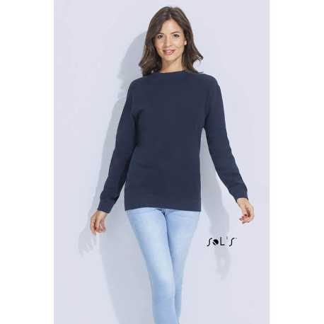 Unisex mikina (SOLS NEW SUPREME UNISEX SWEAT-SHIRT) > modrá (navy) > L