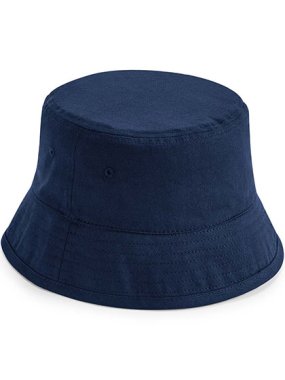 Unisex klobúk (Beechfield Organic Cotton Bucket Hat) > modrá (navy) > L/XL