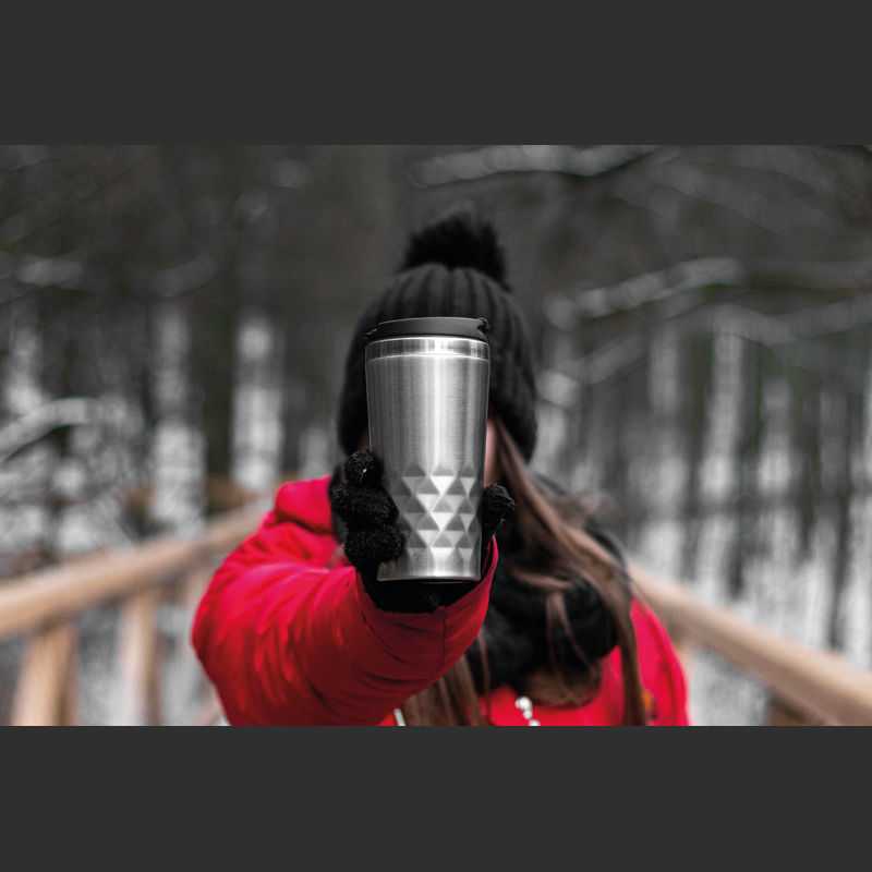 Termopohár > 400 ml > šedá