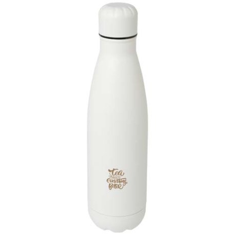 Nerezová termo láhev o objemu 500 ml s vakuovou izolací Cove>biela