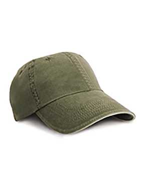 Šiltovka (RESULT WASHED FINE LINE COTTON CAP) > zelená (olive) / šedá (stone)