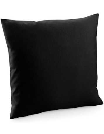 Vankúš (WM Fairtrade Cotton Canvas Cushion Cover) > čierna > 50 x 50 cm