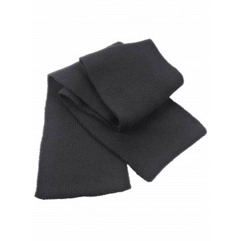 Zimný šál (RESULT URBAN CLASSIC HEAVY KNIT SCARF) > šedá (charcoal)