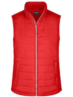Dámska vesta(JN  Ladies Padded Vest) > červená > 2XL