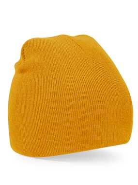Unisex čiapka (Beechfield Original Pull-On Beanie) > žltá (mustard)