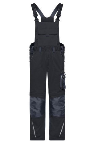 Pánske nohavice (DAIBER Workwear Pants with Bib STRONG) > čierna / šedá (carbon) > 48