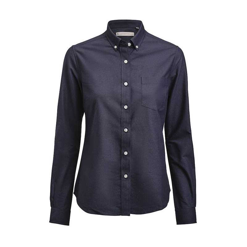 Dámska košeľa (James Harvest ALLEN OXFORD WOMAN) > modrá (navy) > S