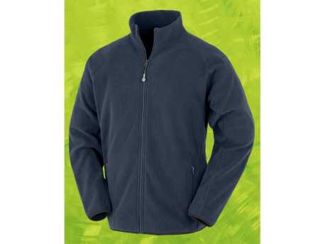 Unisex mikina (RESULT Genuine Recycled Fleece Polarthermic Jacket) > modrá (navy) > L
