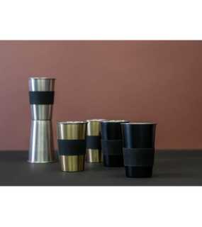 Kovový hrnček 2ks (SAGAFORM) > čierna