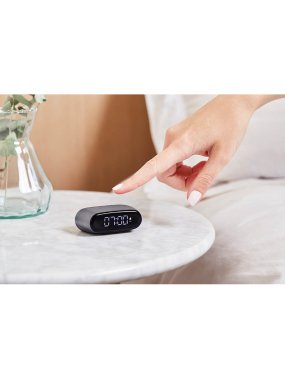 Budík (LEXON) > šedá (gun)