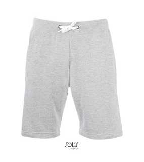 Pánske krátke nohavice (SOLS JUNE MENS SHORTS) > šedá (melange) > L