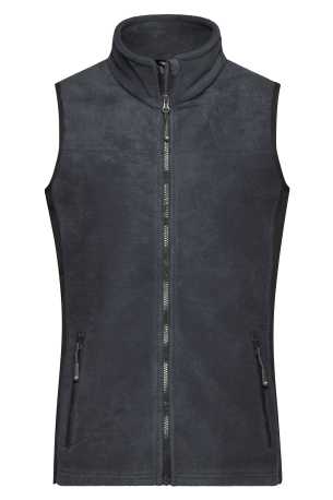 Dámska pracovná vesta(DAIBER Ladies Workwear Fleece Vest) > šedá (carbon) / čierna > XS