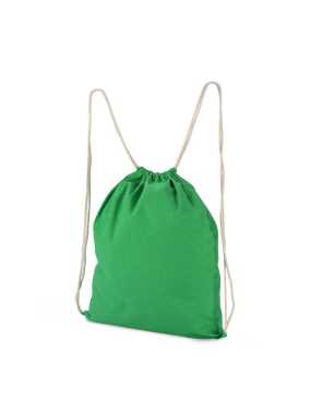 Bavlnený sťahovací vak > zelená