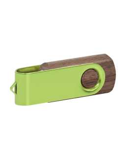 USB flash pamäť 2.0 > bronzová / zelená (light) > 4GB