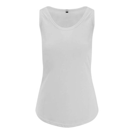 Dámske tielko (Just Ts GIRLIE TRI-BLEND VEST) > biela (solid) > L