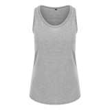 Dámske tielko (Just Ts GIRLIE TRI-BLEND VEST) > biela (solid) > L