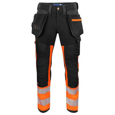 Pánske nohavice (PROJOB WAISTPANT EN ISO 20471 CLASS 1) > oranžová > 60