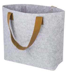 Filcová nákupná taška RPET > šedá (light)