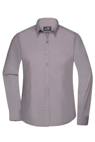 Dámska košeľa(DAIBER Ladies Shirt Longsleeve Poplin) > šedá (steel) > XS