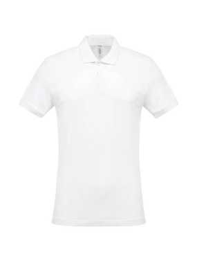 Pánska polokošeľa(KARIBAN MEN'S PIQUÉ SHORT SLEEVE POLO SHIRT) > biela > 4XL