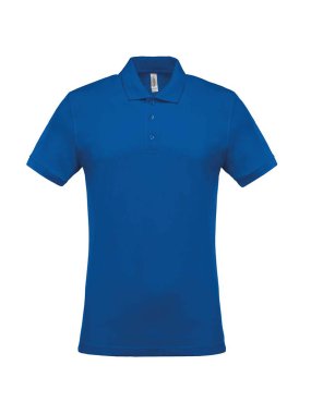 Pánska polokošeľa(KARIBAN MEN'S PIQUÉ SHORT SLEEVE POLO SHIRT)>modrá (light royal)>S