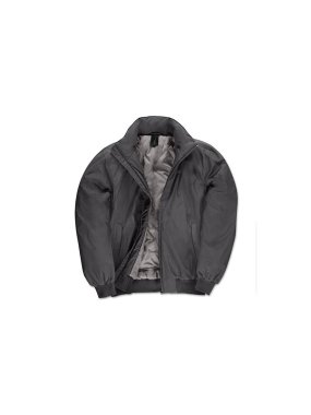 Pánska bunda(B&C Crew Bomber /men) > šedá(dark) > L