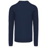 Pánsky sveter (KARIBAN MENS V-NECK JUMPER) > modrá (navy) > 2XL