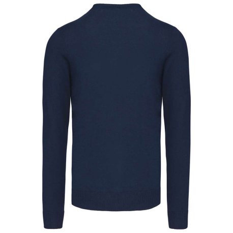 Pánsky sveter (KARIBAN MENS V-NECK JUMPER) > modrá (navy) > 2XL